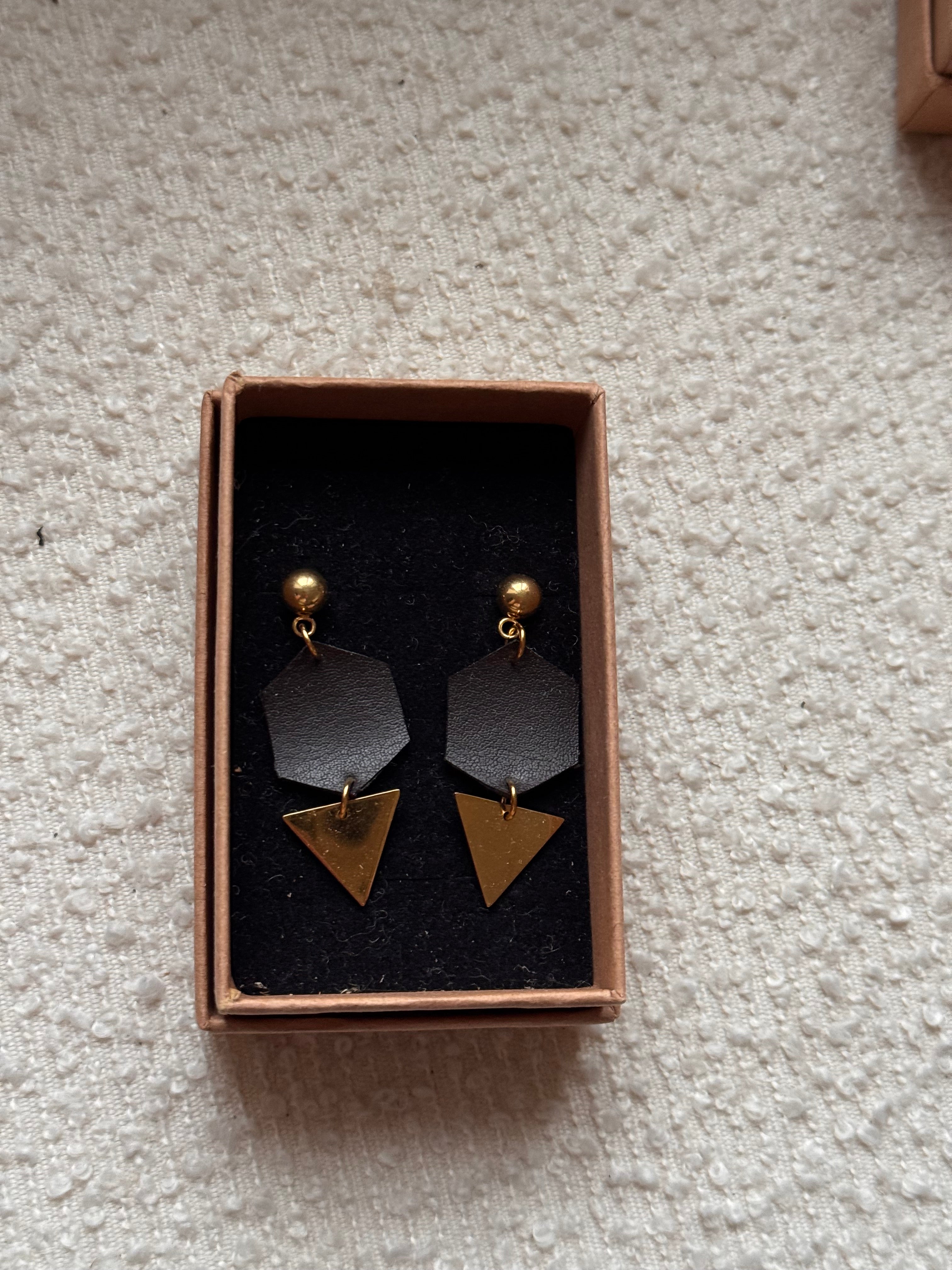 BOUCLES D'OREILLES raisin