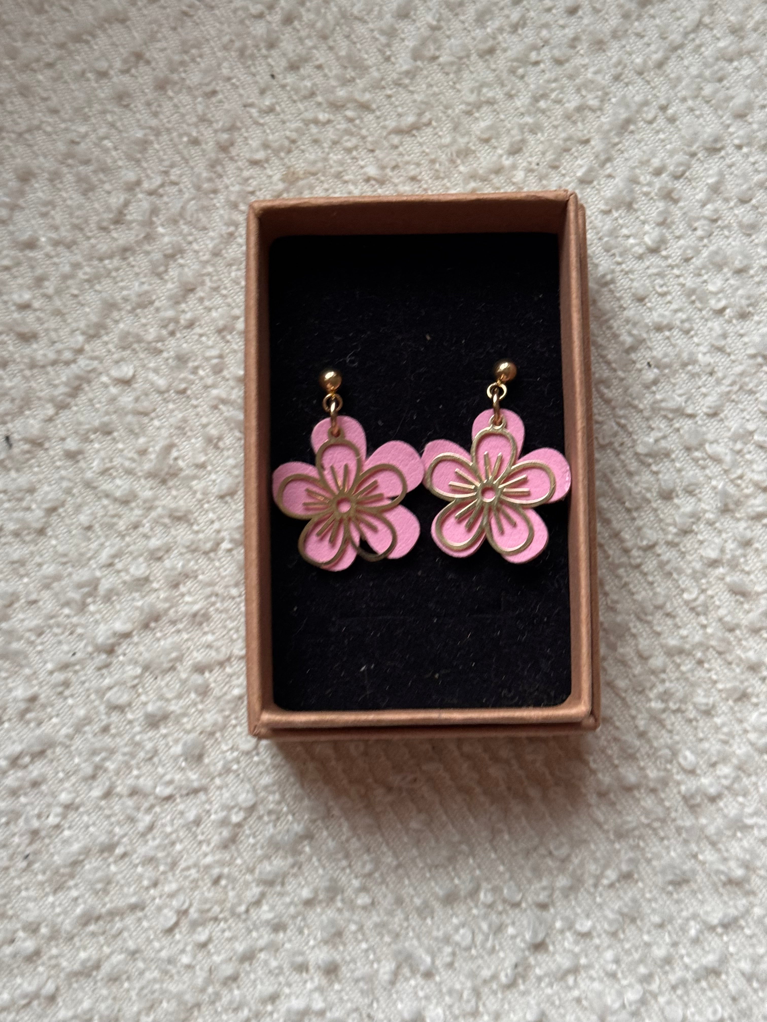 BOUCLES D'OREILLES raisin