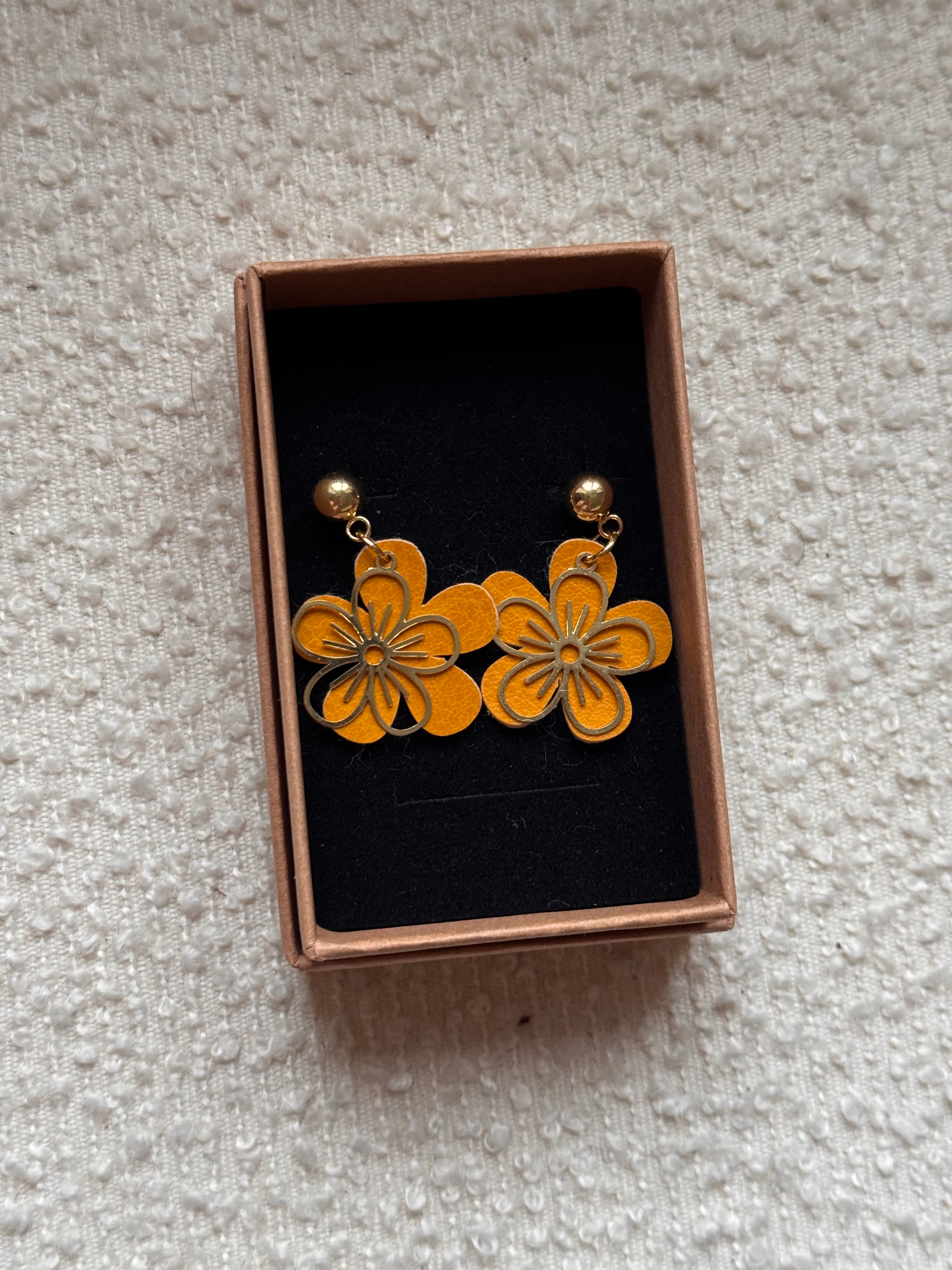 BOUCLES D'OREILLES raisin