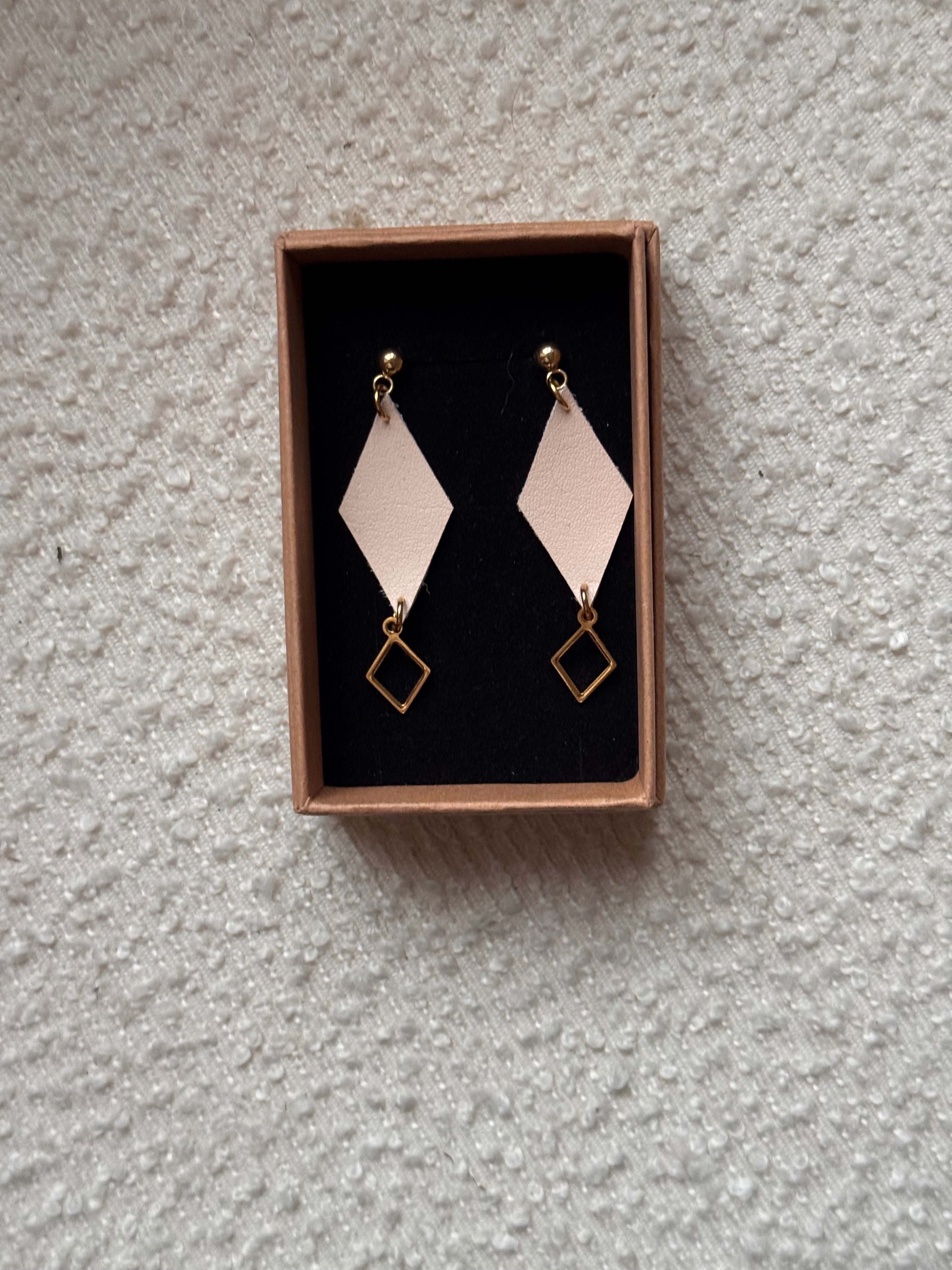 BOUCLES D'OREILLES raisin