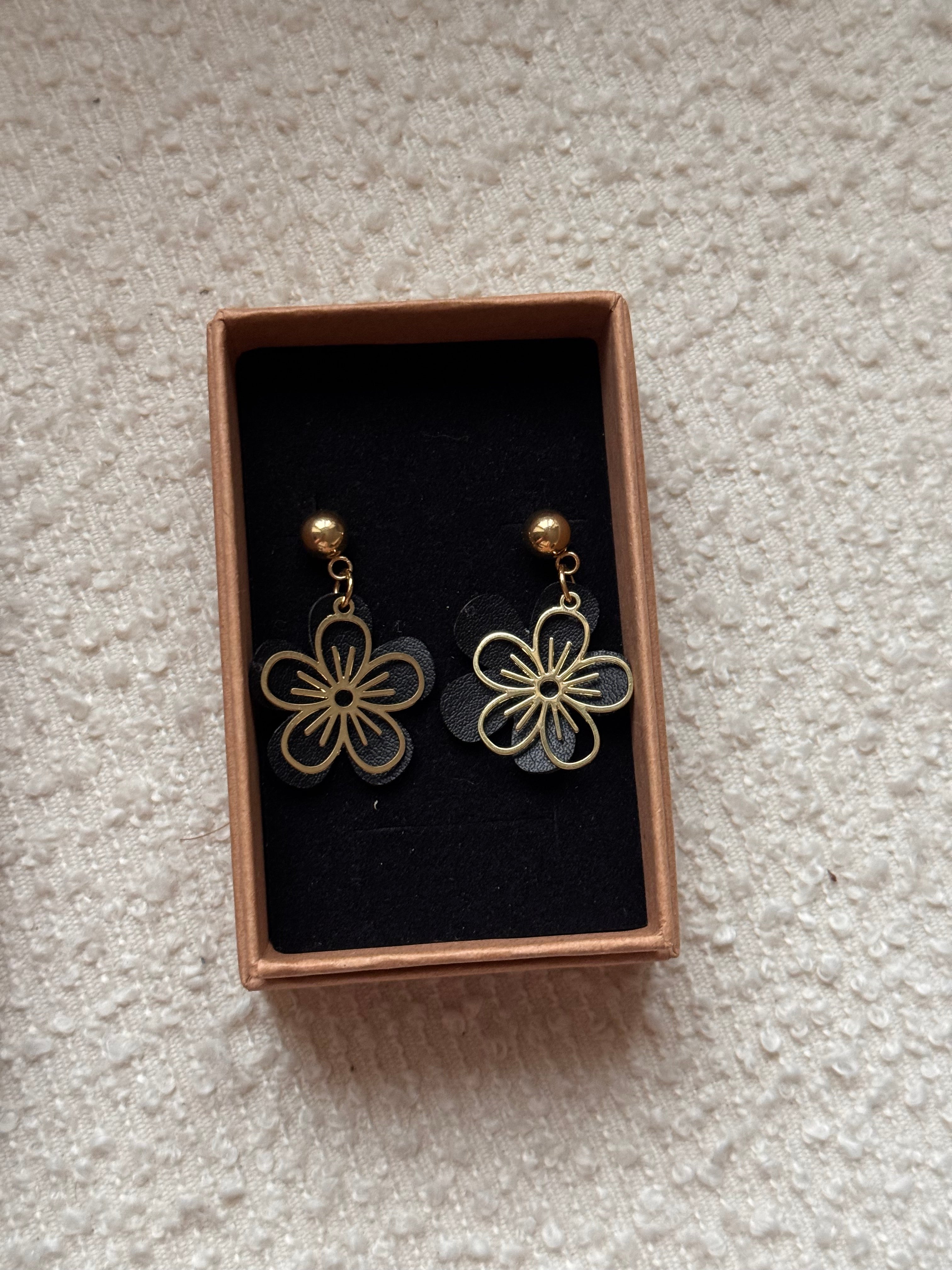 BOUCLES D'OREILLES raisin