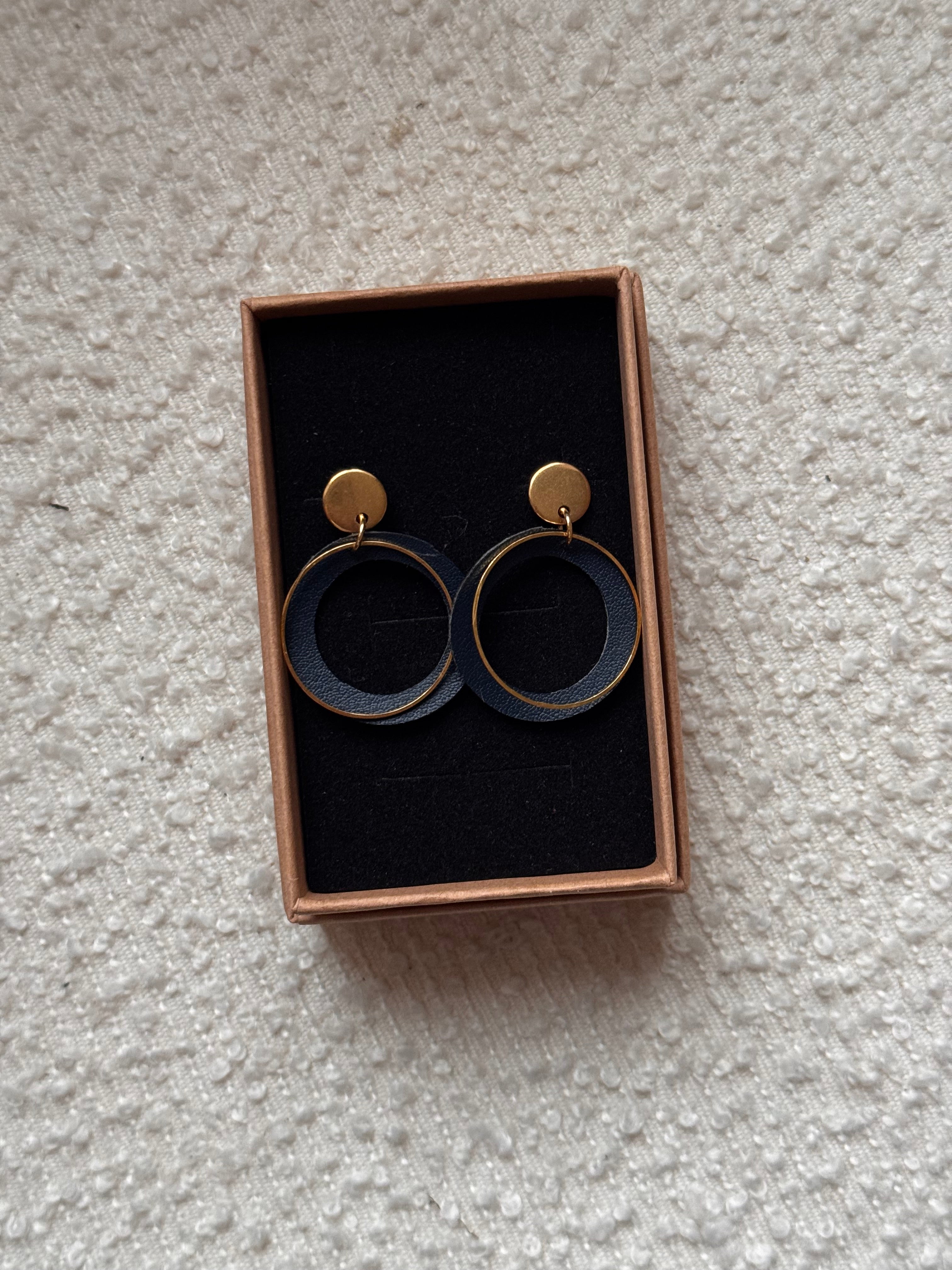 BOUCLES D'OREILLES raisin