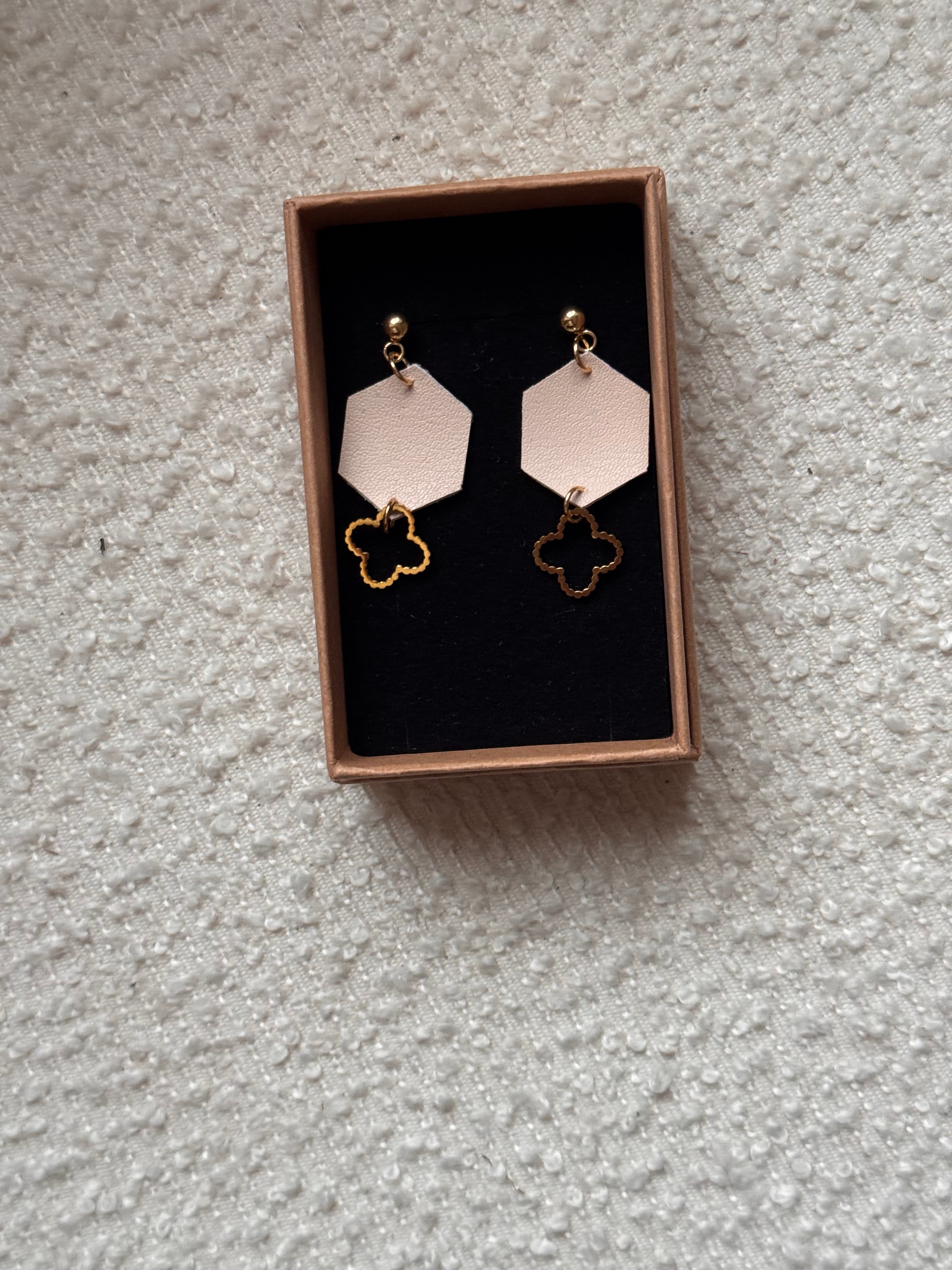 BOUCLES D'OREILLES raisin