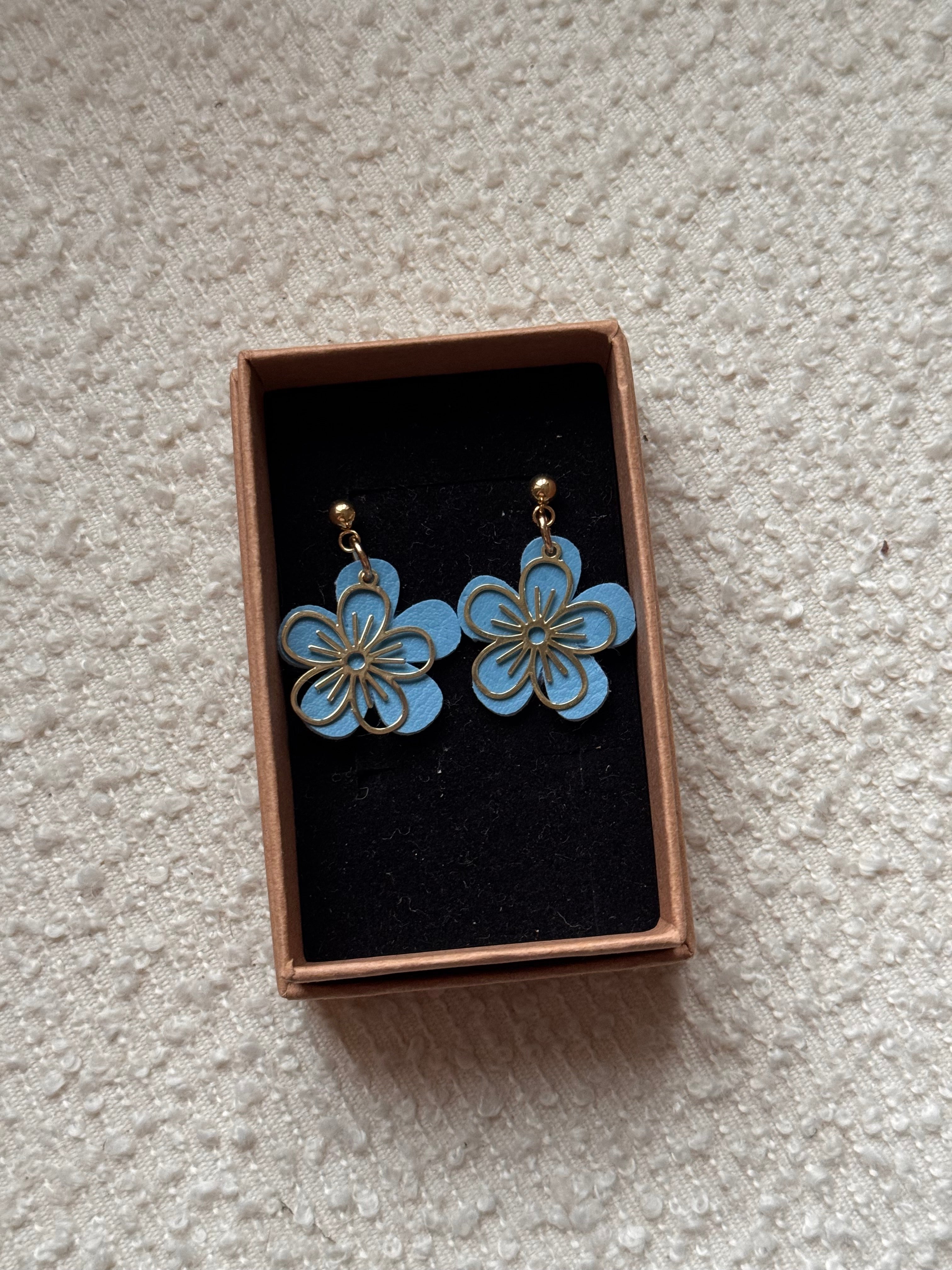 BOUCLES D'OREILLES raisin