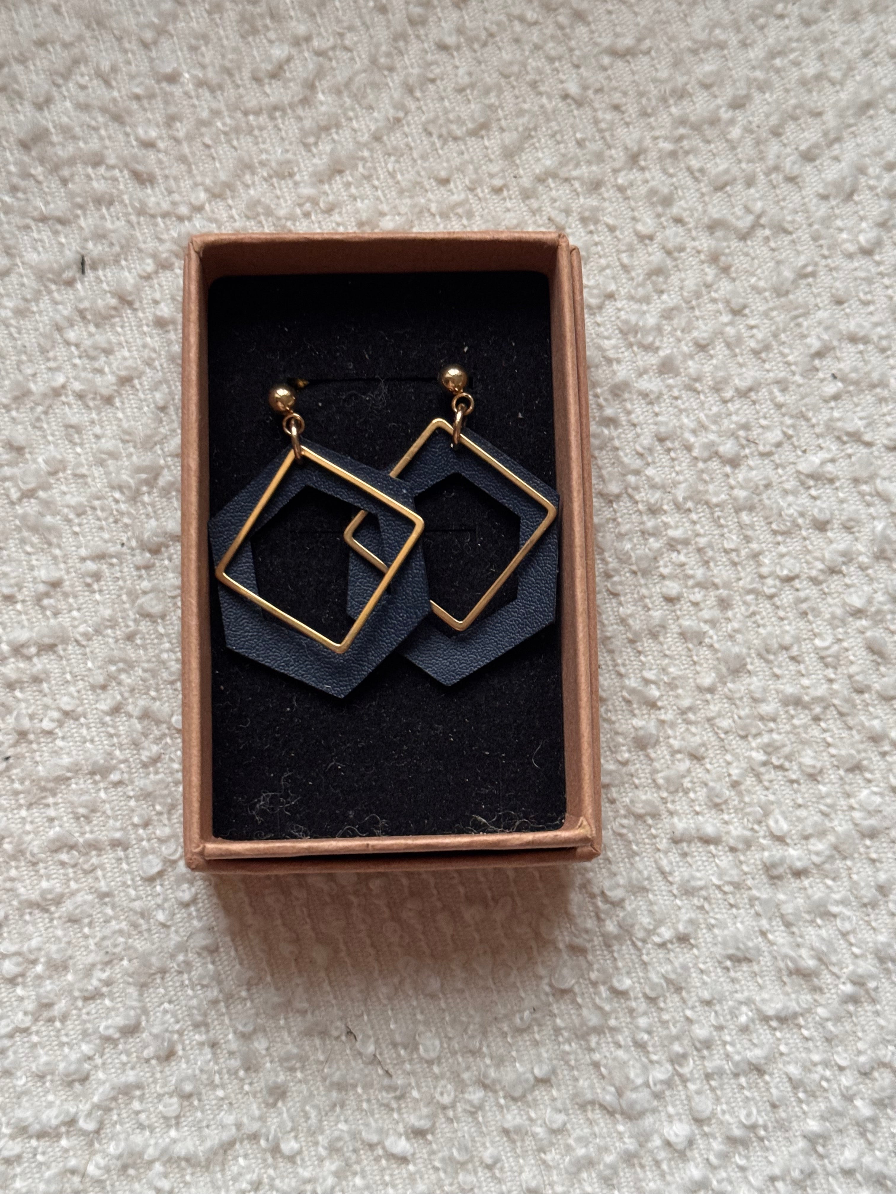 BOUCLES D'OREILLES raisin