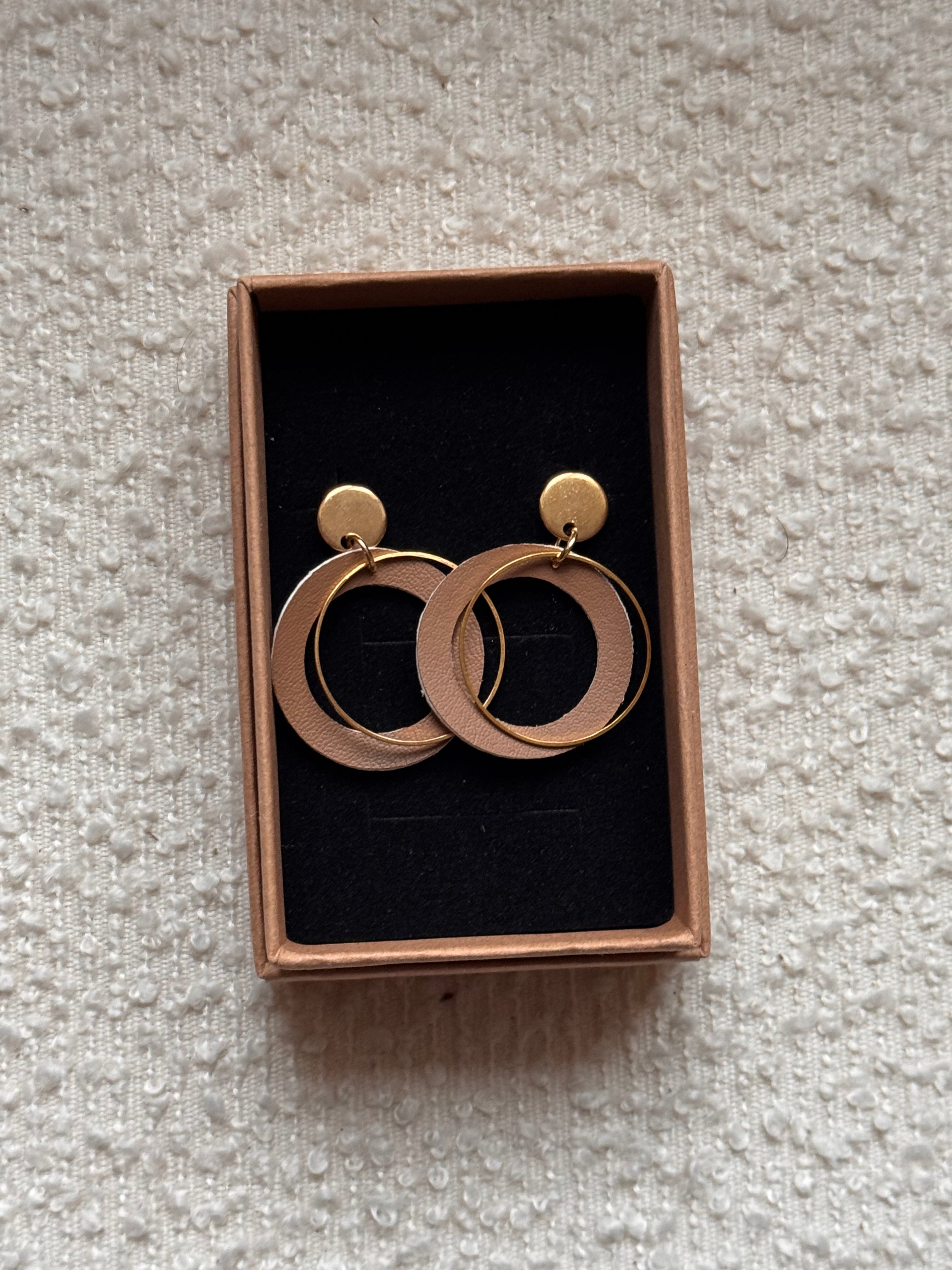 BOUCLES D'OREILLES raisin