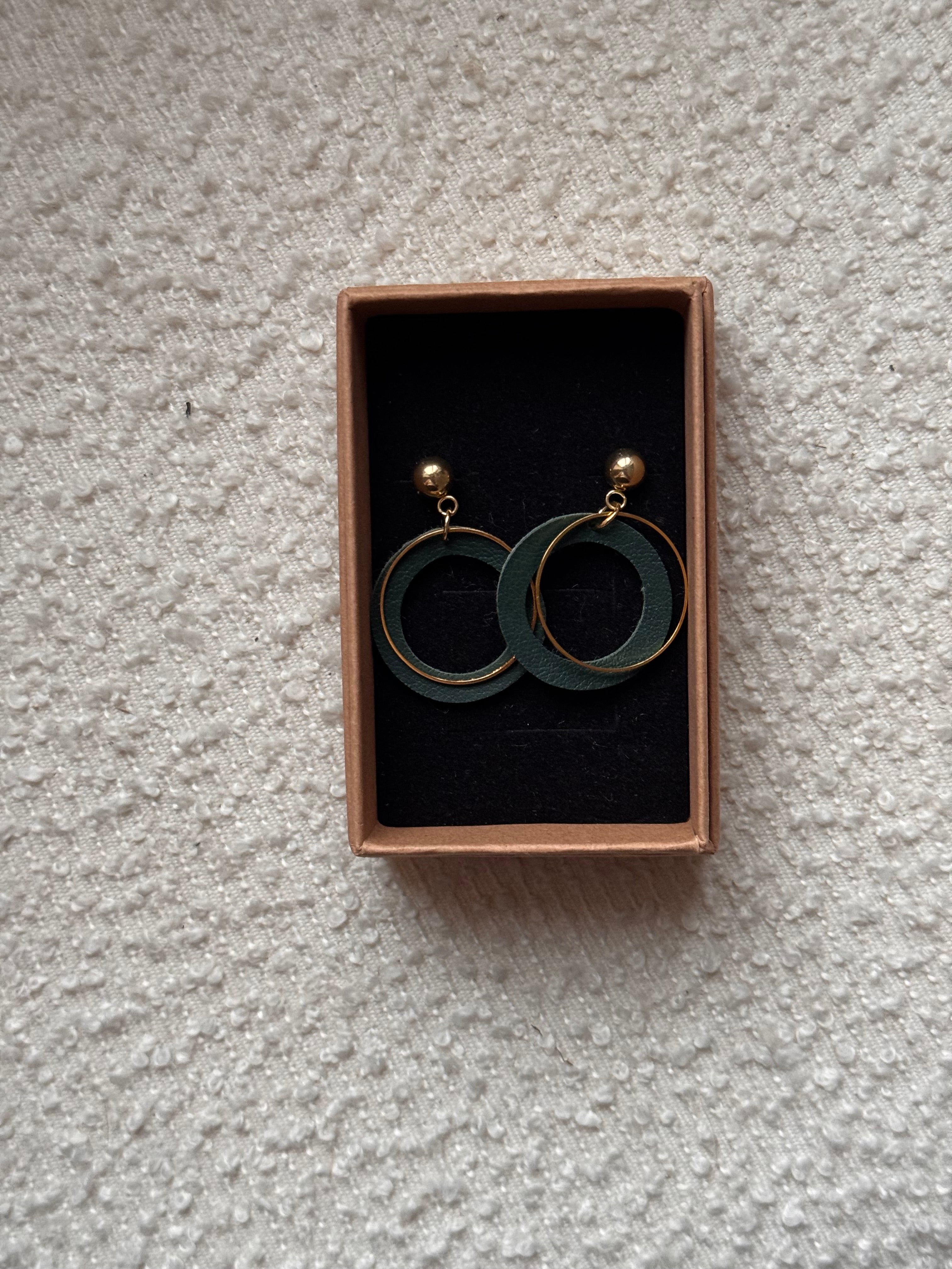 BOUCLES D'OREILLES raisin