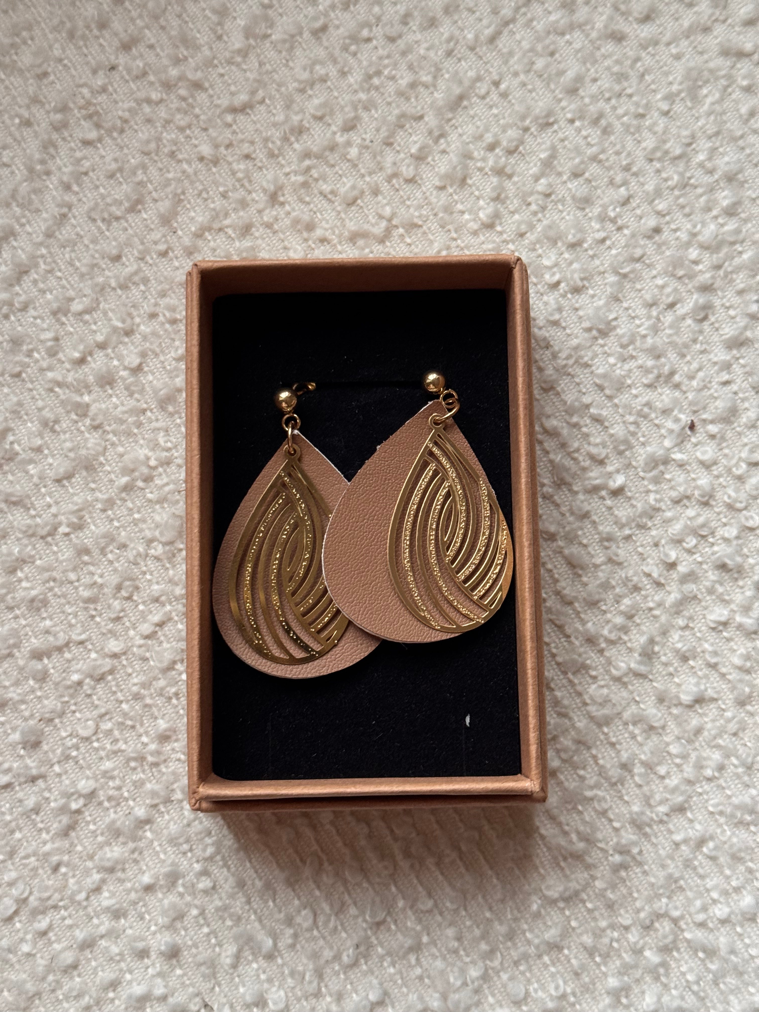 BOUCLES D'OREILLES raisin