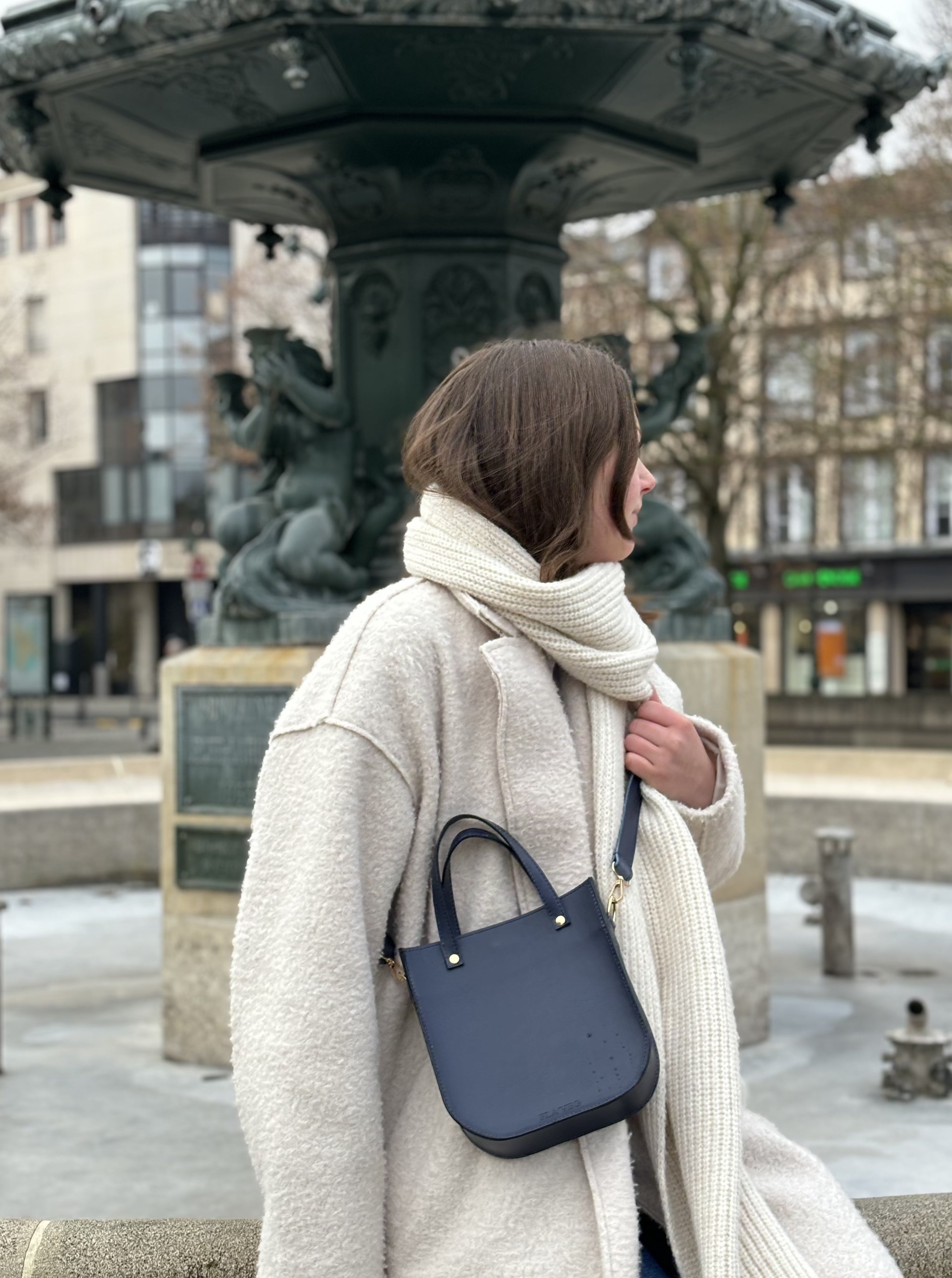 Sac LUCIE BLEU MARINE