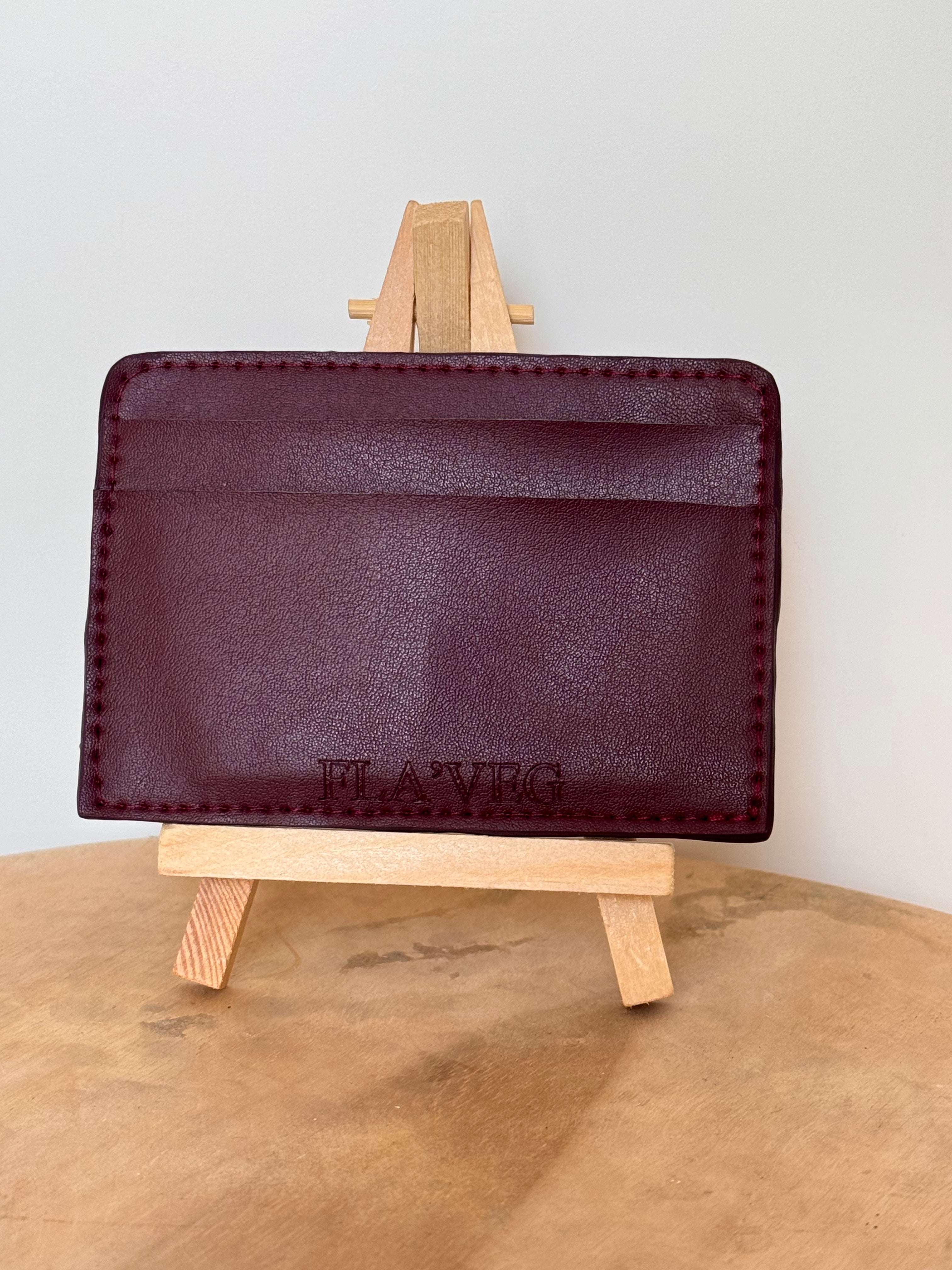 PORTE-CARTE RAISIN